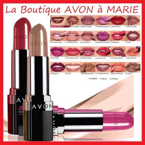 Ultra Creamy Rouge L Vres Cr Meux Avon Teintes Au Choix Ebay