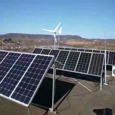 10kw风光互补系统太阳能风光互补组合10kw德州蓝润新能源科技有限公司新能源网