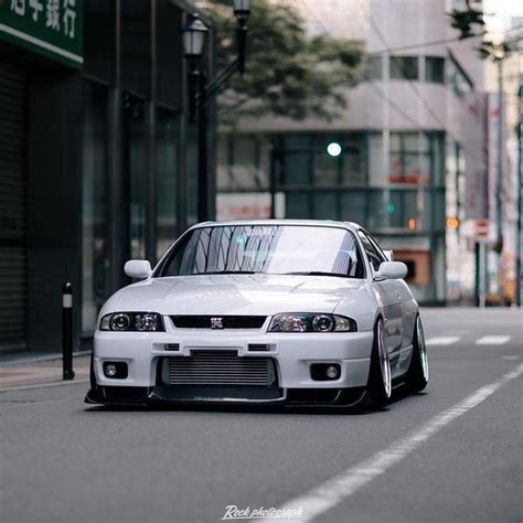 Nissan Skyline R33 Gt R Stanced White Nissan Skyline R33 Nissan