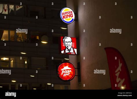 Burger King Kfc And Pizza Hut Logos Are Seen On September 2 2020 In