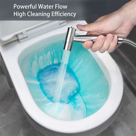 Handheld Wc Bidet Spritzgerät einstellen Bausatz Edelstahl Tragbare