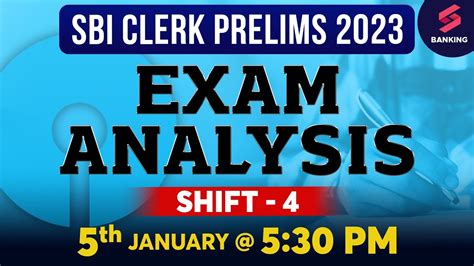 Sbi Clerk Exam Analysis Sbi Clerk Th Jan Shift Sbi Clerk