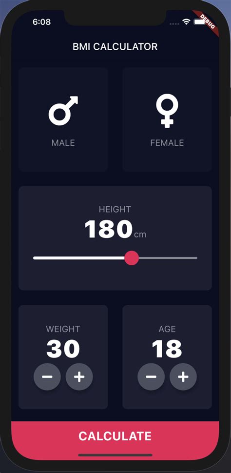 Let S Build A BMI Calculator App With Flutter Part 1