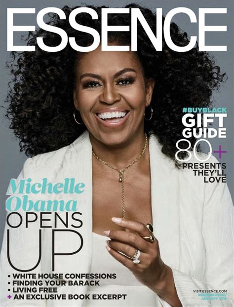 Essence December 2018 Michelle Obama Opens Up Magazine Essenc