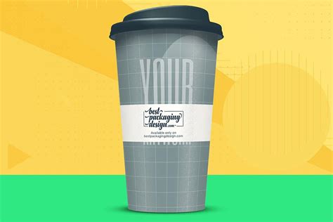 Free Download Cup PSD Mockup For Graphic Design - Designhooks