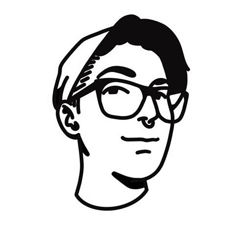 Minimalist Avatar Illustration On Behance Illustration Avatar