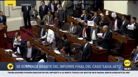 Fuerte Discusión Entre Apra Y Bancadas De Izquierda Obligó A Suspender Sesión Del Pleno Rpp