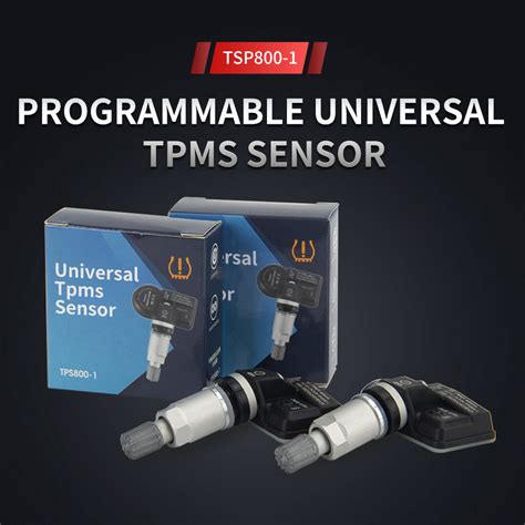 Programmable TPMS Sensor TPS800 1 315MHz 433MHz Universal Tire Pressure