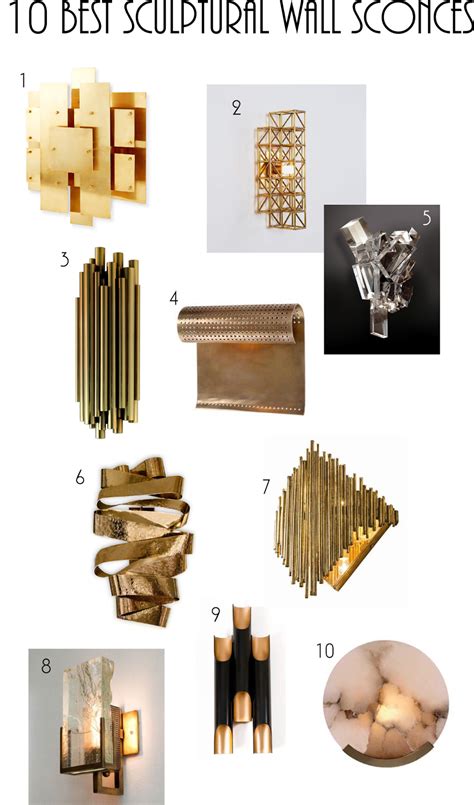 10 BEST SCULPTURAL WALL SCONCES ~ Via San Vito