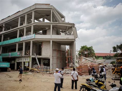 Kondisi Bangunan Sekolah Sman Jakarta Yang Roboh Ini Foto Fotonya