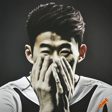 Son Heung Min On Craiyon