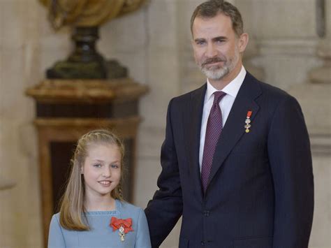 Princesse Leonor Ans La Fille De Felipe Vi Est D J L H Riti Re