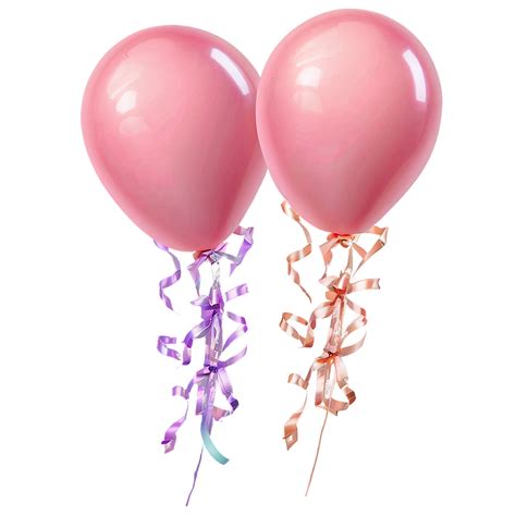 Download Pastel Pink Balloons Set Png Xnh50