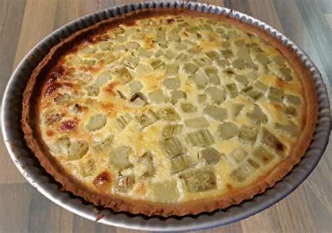 Tarte à la rhubarbe à l ancienne façon grand mère de The Best Recipes