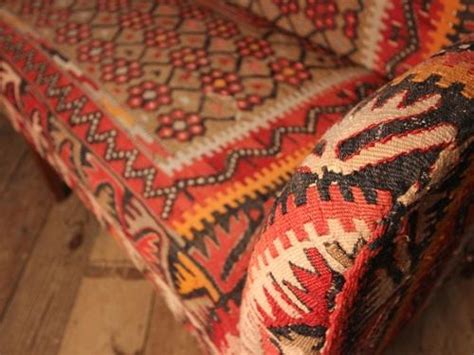 Stunning Edwardian Kilim Sofa