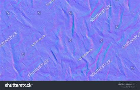 Normal Map Fabric Wrinkled Texture Texture Stock Illustration