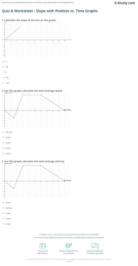 30++ Position Vs Time Graph Worksheet – Worksheets Decoomo