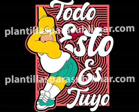Homero Sexy Que Mas Quieres Vector Plantillas Para Sublimar Porn Sex