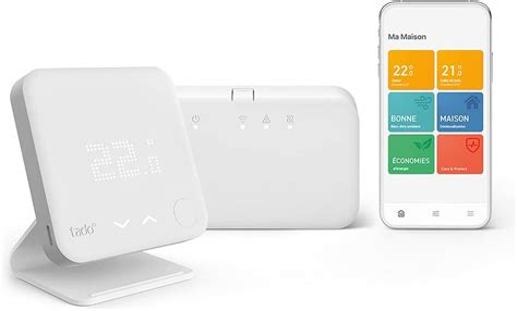 Tado Kit de Démarrage Thermostat Connecté et Intelligent sans fil V3