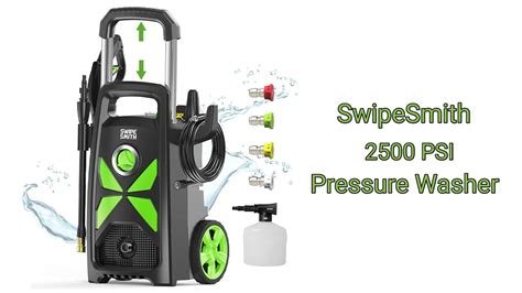 Swipesmith Electric Pressure Washer Unboxing And Demo Psi Youtube