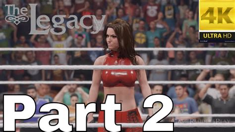 WWE 2K23 MYRISE THE LEGACY GAMEPLAY WALKTHROUGH PART 2 IS MANAGEMENT