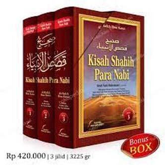 Jual Buku Kisah Shahih Para Nabi Lengkap 1 2 3 Al Hafizh Ibnu Katsir