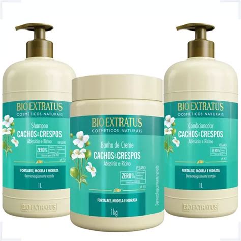 Bio Extratus Cachos E Crespos Shampoo Condicionador E Más 1k MercadoLivre