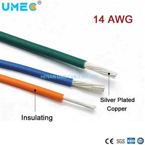 Ptfe Teflon Afr Silver Plated Copper Conductor High Temperature Wire