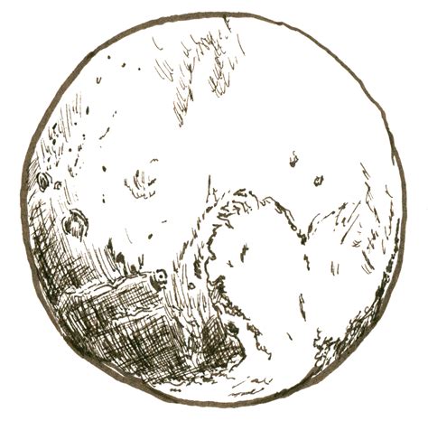 pluto drawing