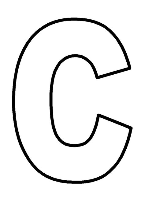 Free Printable Letter C