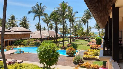 Ausblick The Andamania Beach Resort Spa Khuk Khak Beach