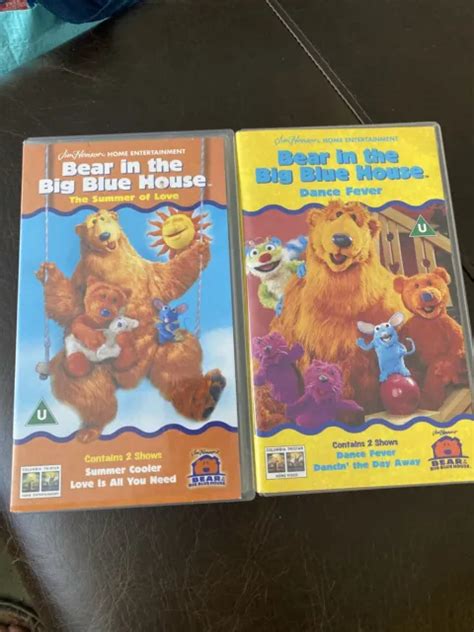 Vhs Bear In The Big Blue House Summer Of Love Dance Fever Eur