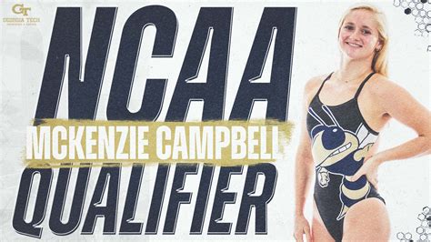 Campbell Qualifies For Ncaa Championships Swimming And Diving — Georgia Tech Yellow Jackets