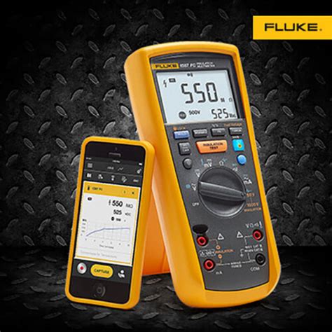 Fluke Fc True Rms Megohmmeter Insulation Resistance Tester And