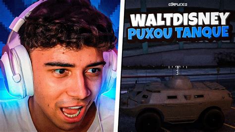 WALT DISNEY CONSEGUE UM TANQUE NO COMPLEXO GTA RP LUCAS ZIEMLICH