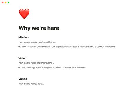 whats  vision statement