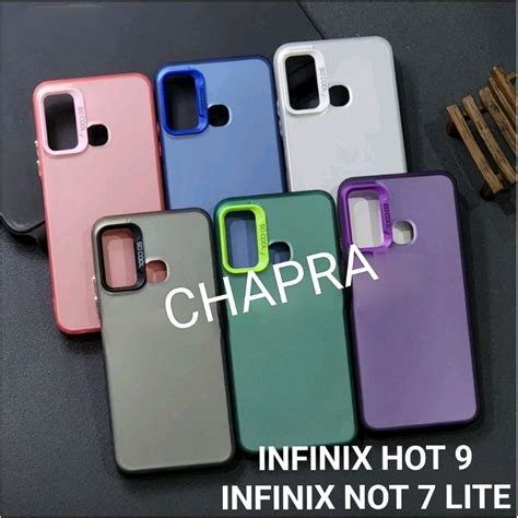 Jual Slikon Terbaru Tipe Hp Infinix Hot 9 NOTE 7 LITE NOT My Choise Case Dove Bumper Aero Fuze