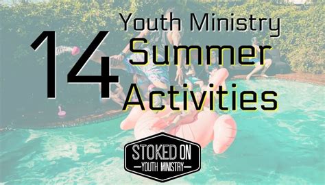 Youth Group Summer Calendar
