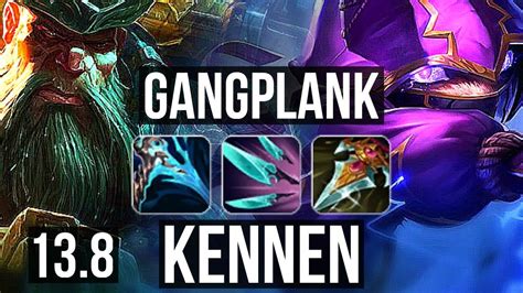 GP Vs KENNEN TOP 1 4M Mastery 8 2 4 400 Games Godlike KR