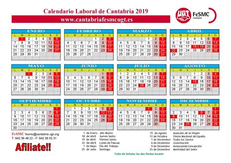 Calendario Laboral De Cantabria D As Festivos Y Puentes Ariaatr