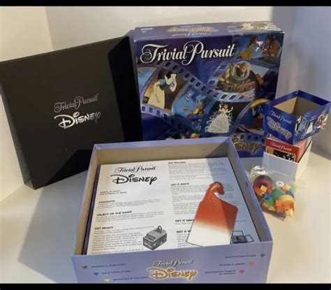 Disney Trivial Pursuit The Animated Picture Edition 40890 Parker