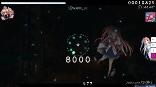 -+Aesthetic +Red+Cursor (jordanlr7) v1.3.11 osu skin - osu! skins (v0.9 ...