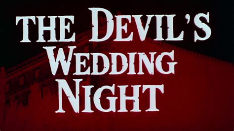 The Devils Wedding Night 1973