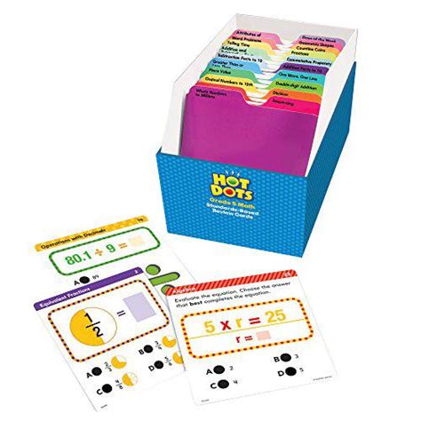 Educational Insights Hot Dots Math Standards Based Review In South Africa Clasf Games
