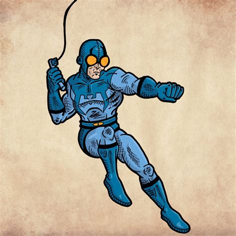 Blue Beetle Ted Kord By Isleyddia On Deviantart