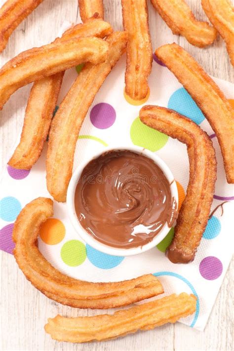 Churros Stock Afbeelding Image Of Snack Gebraden Gebakken 23083205