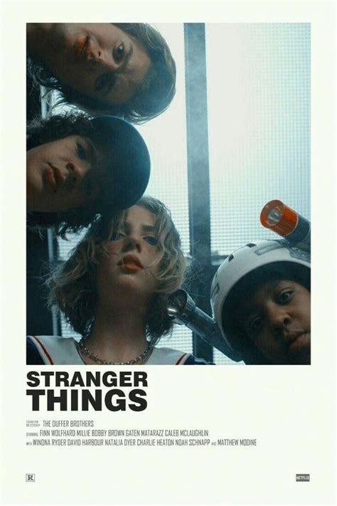 STRANGER THINGS Portadas de películas Poster de peliculas Carteles