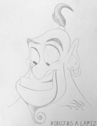 Dibujos De Aladdin A Lápiz Fáciles Para Imprimir dibujos de colorear