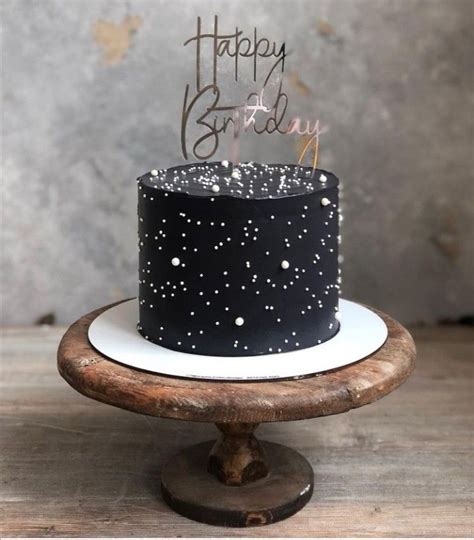 Pin By Nastya On Simple Birthday Cake Modern Birthday