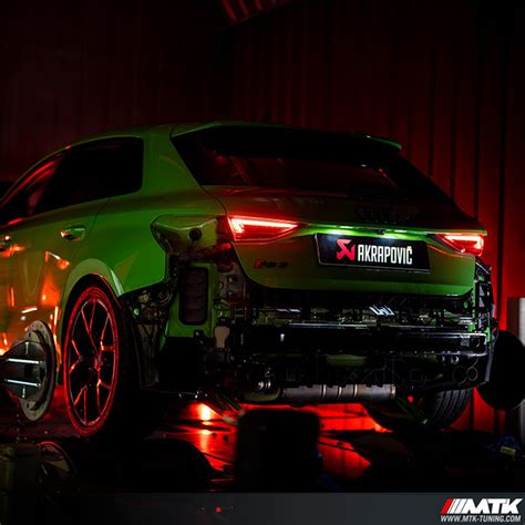 Akrapovic Audi RS3 8Y Sportback Ligne échappement Titane Evolution line